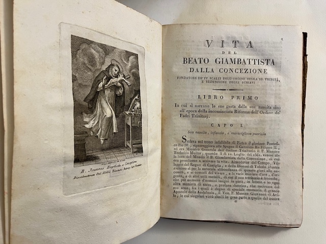 Vita del Beato Giambattista della Concezione fondatore de' PP. Scalzi dell'Ordine della SS. Trinità e Redenzione degli Schiavi